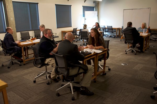 Mock Interviews in Classroom